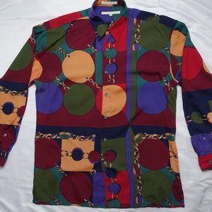 Weird Perry Ellis Portfolio shirt, Size medium